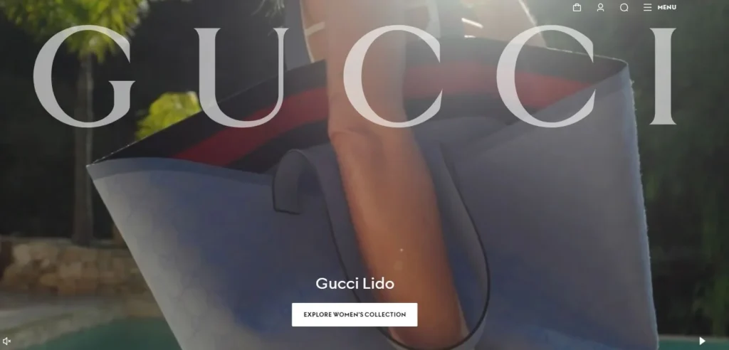Luxury Fashion brand of Gucci