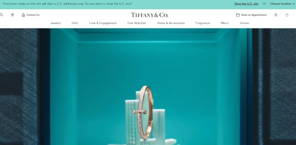 Luxury Fashion brand of Tiffany & Co